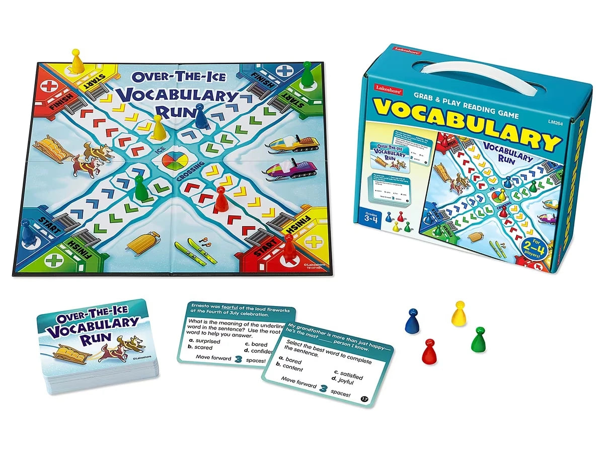Vocabulary Grab & Play Game - Gr. 3-4 - US 8684