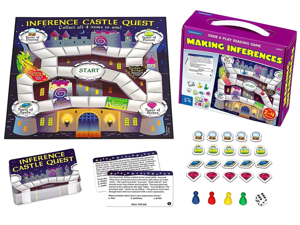 Making Inferences Grab & Play Game - Gr. 3-4 - US 2194