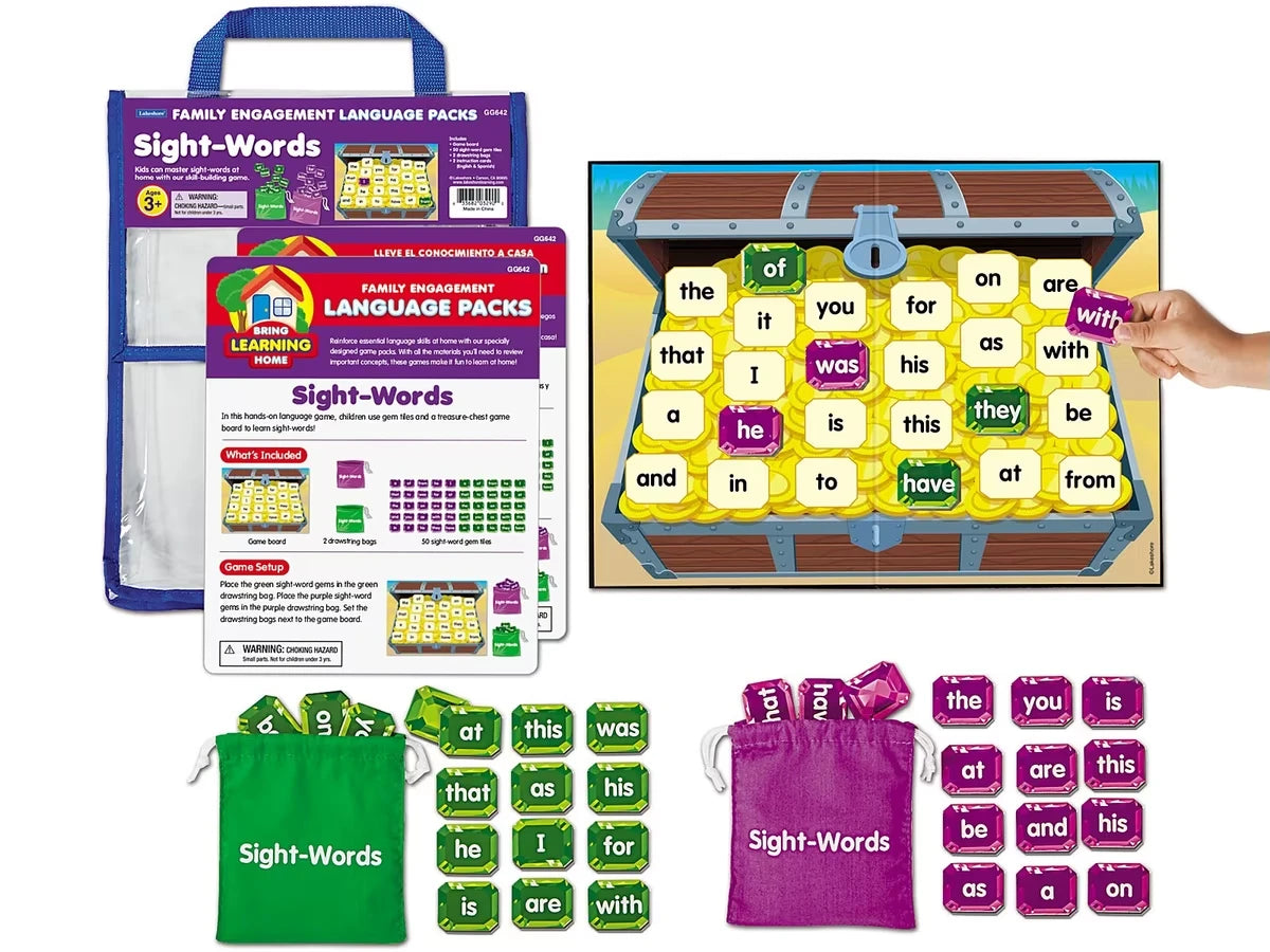 Sight-Words Family Engagement Pack - US 7501