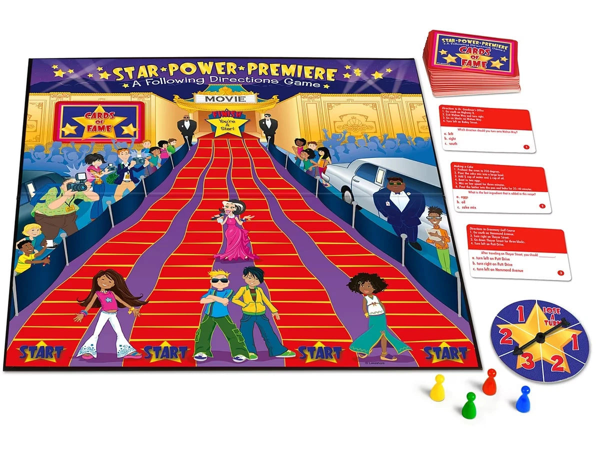 Star Power Premiere: Following Directions Game - US 4551