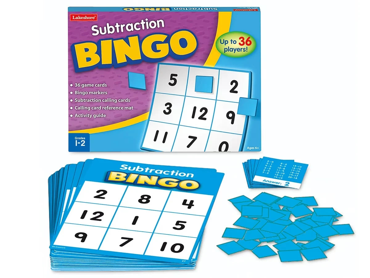 Subtraction Bingo - US 2612