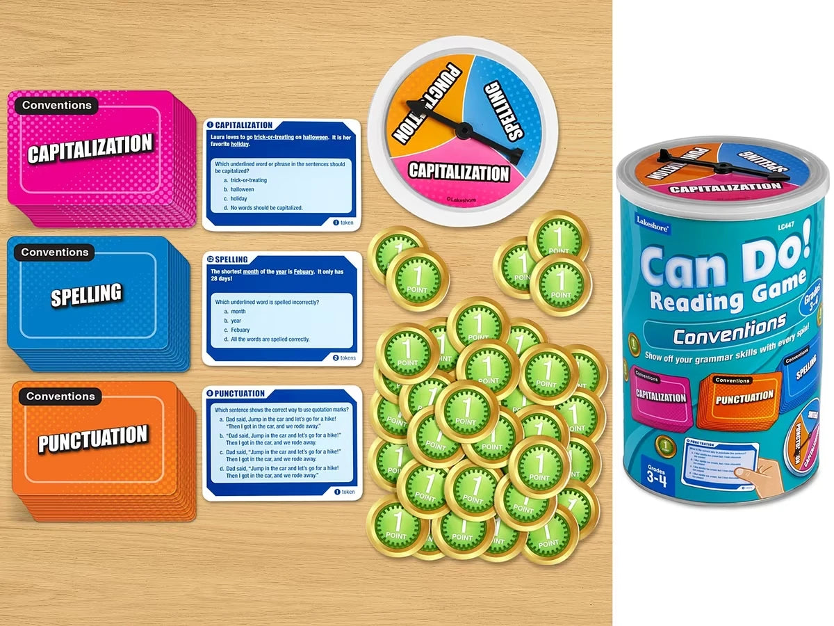 Can Do! Language Conventions Game - Gr. 3-4 - US 3577