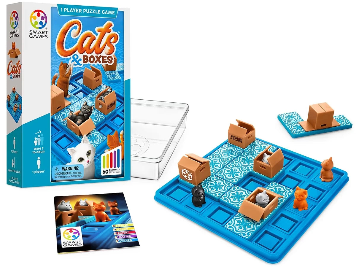 Cats & Boxes Puzzle Game - US 6696