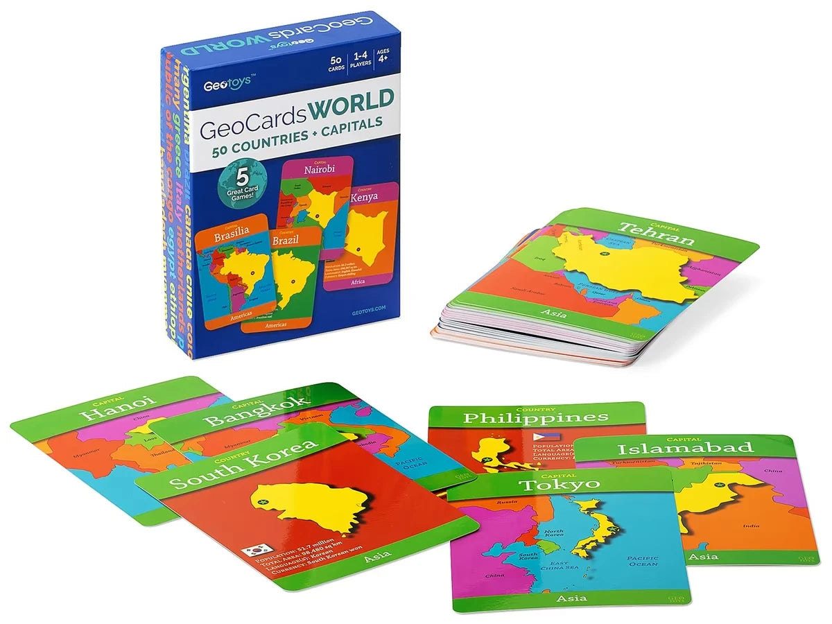 World GeoCard Game - US 6379