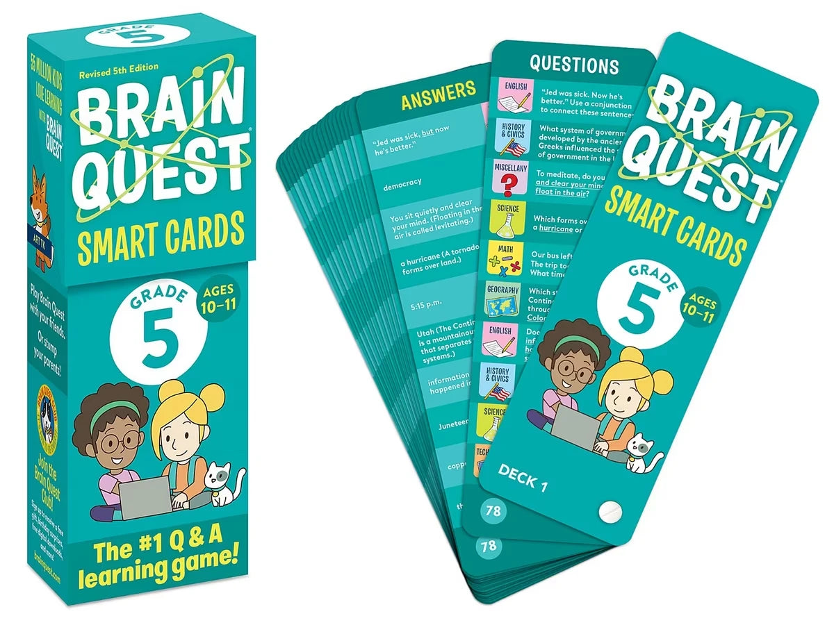 Brain Quest Challenge Cards - Gr. 5 - US 3626