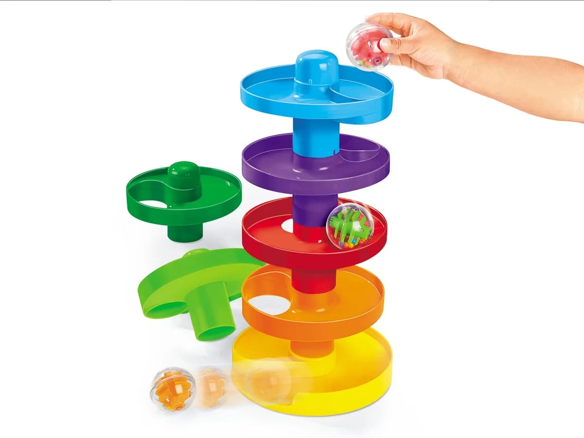 Rainbow Stack Ball Track - US 9577