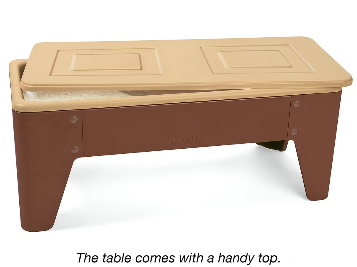 Toddler Two-Station Sand & Water Table - Natural Colors - US 3794