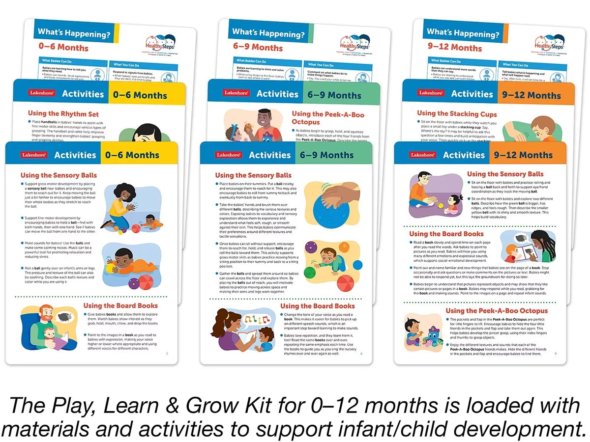 Play, Learn & Grow Kit 0-12 Months - US 6956