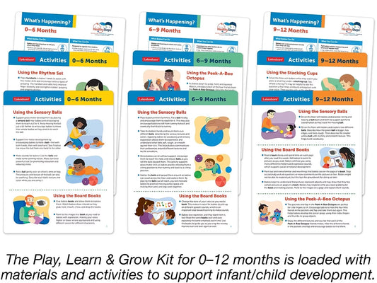 Play, Learn & Grow Kit 0-12 Months - US 6956
