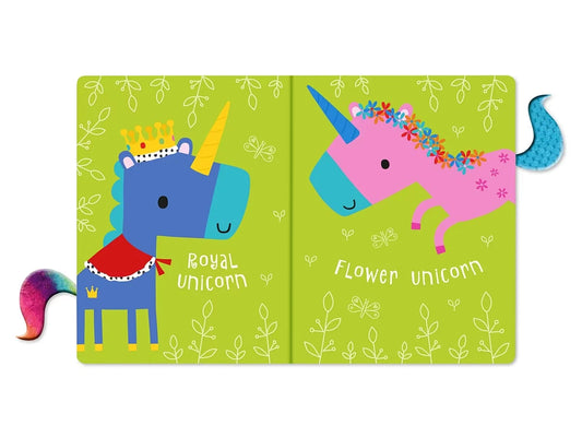 Soft Sensory Unicorn Book - US 1211
