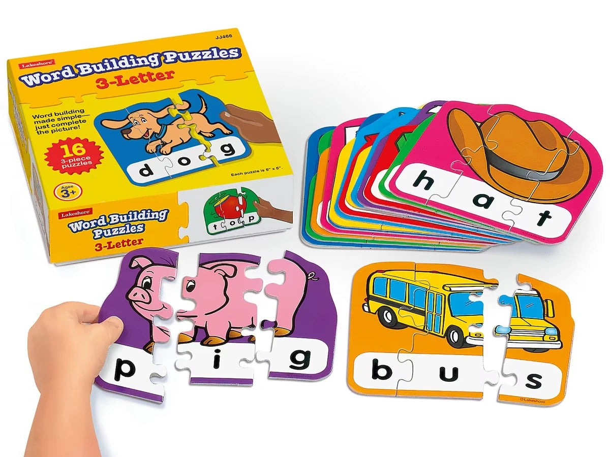 Word Building Puzzles - 3-Letter Words - US 6625