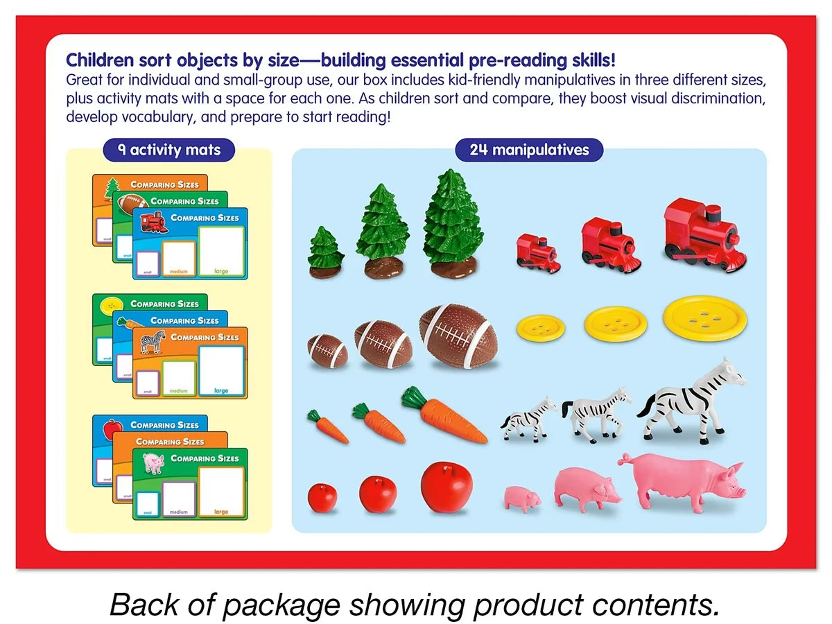 Comparing Sizes Activity Box - US 7010