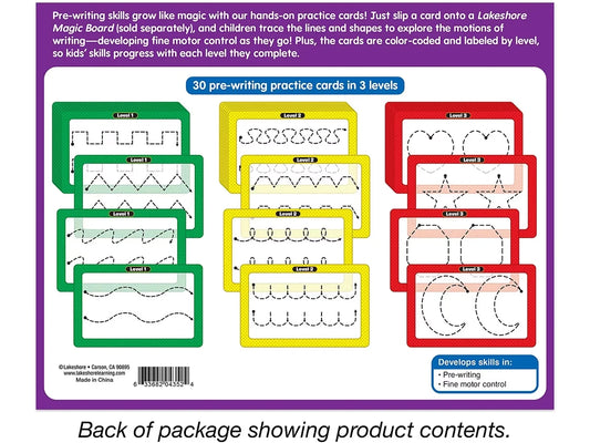Magic Board Pre-Writing Practice Cards - US 8147