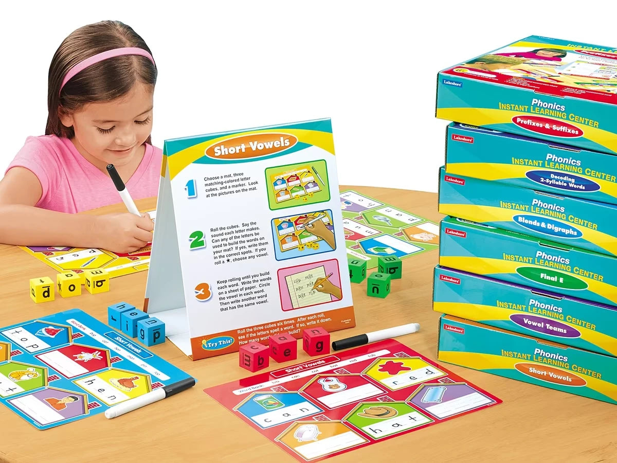 Phonics Instant Learning Centers - Complete Set - US 3889
