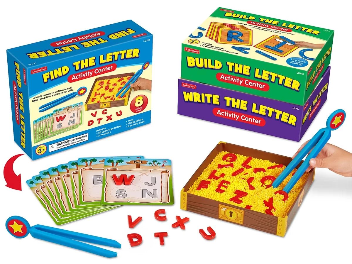 Learning Letters Activity Centers - Complete Set - US 3731