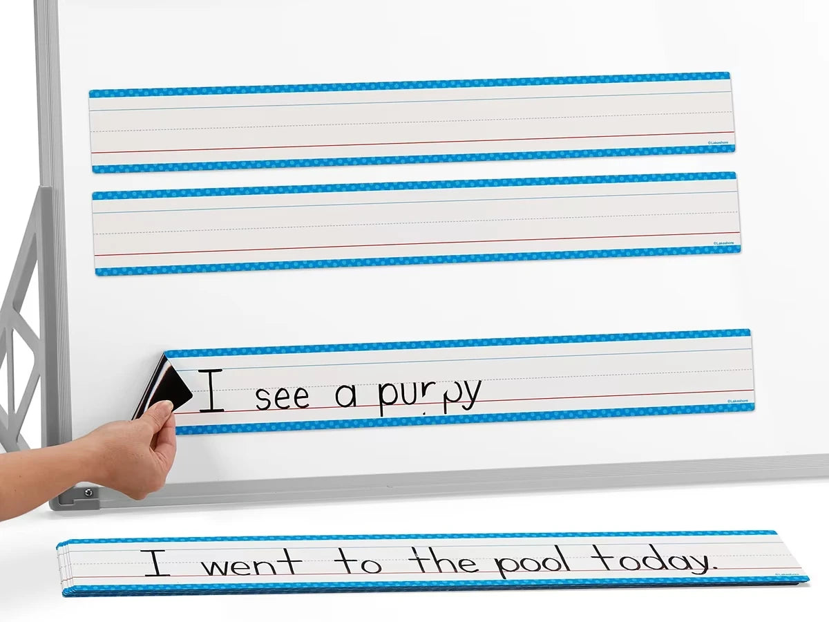 Magnetic Write & Wipe Sentence Strips - US 9020