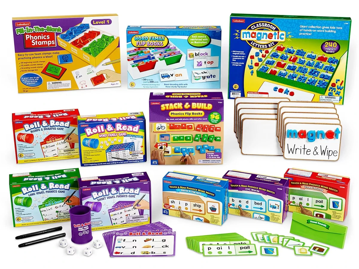 Hands-On Phonics Learning Bundle - K-Gr. 3 - US 5614