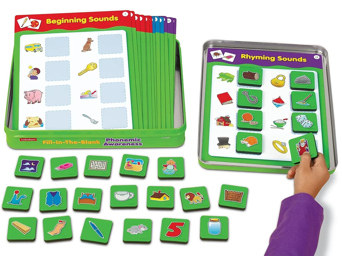 Phonemic Awareness Magnetic Activity Tin - US 1788