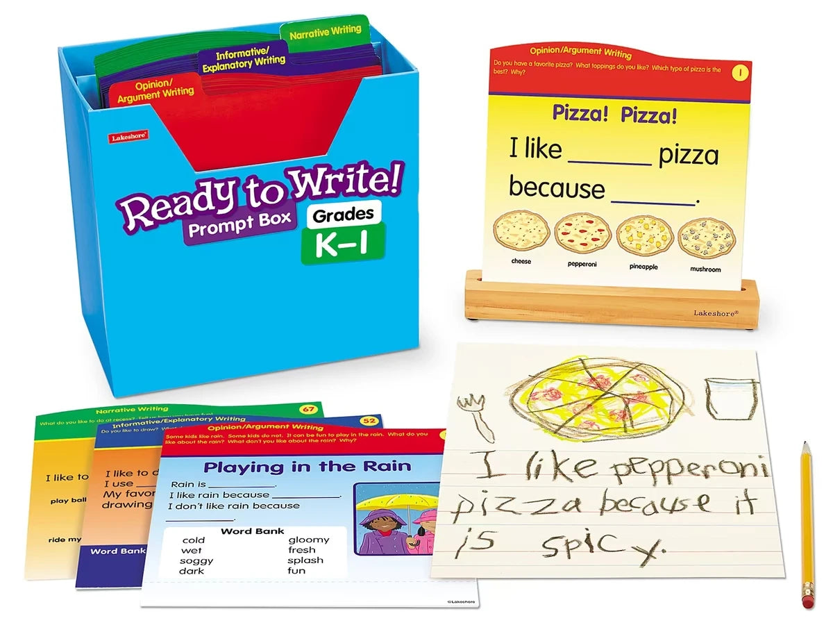 Ready to Write! Prompt Box - K-Gr. 1 - US 7937