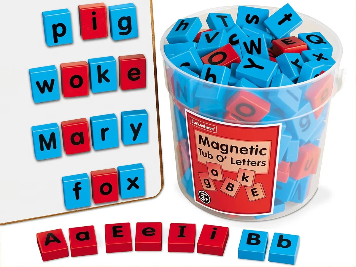 Magnetic Tub O’ Letters - US 4304