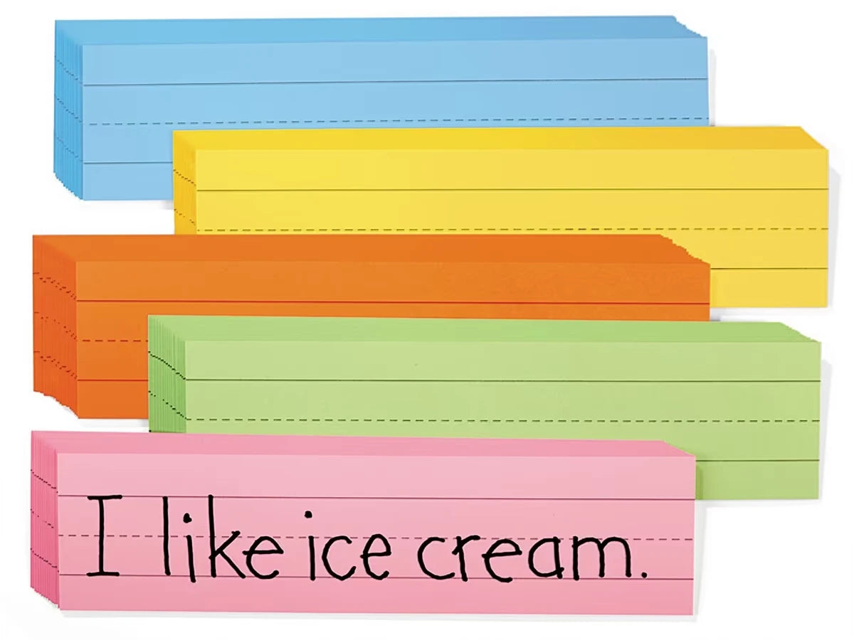 Mini Rainbow Sentence Strips - US 4061