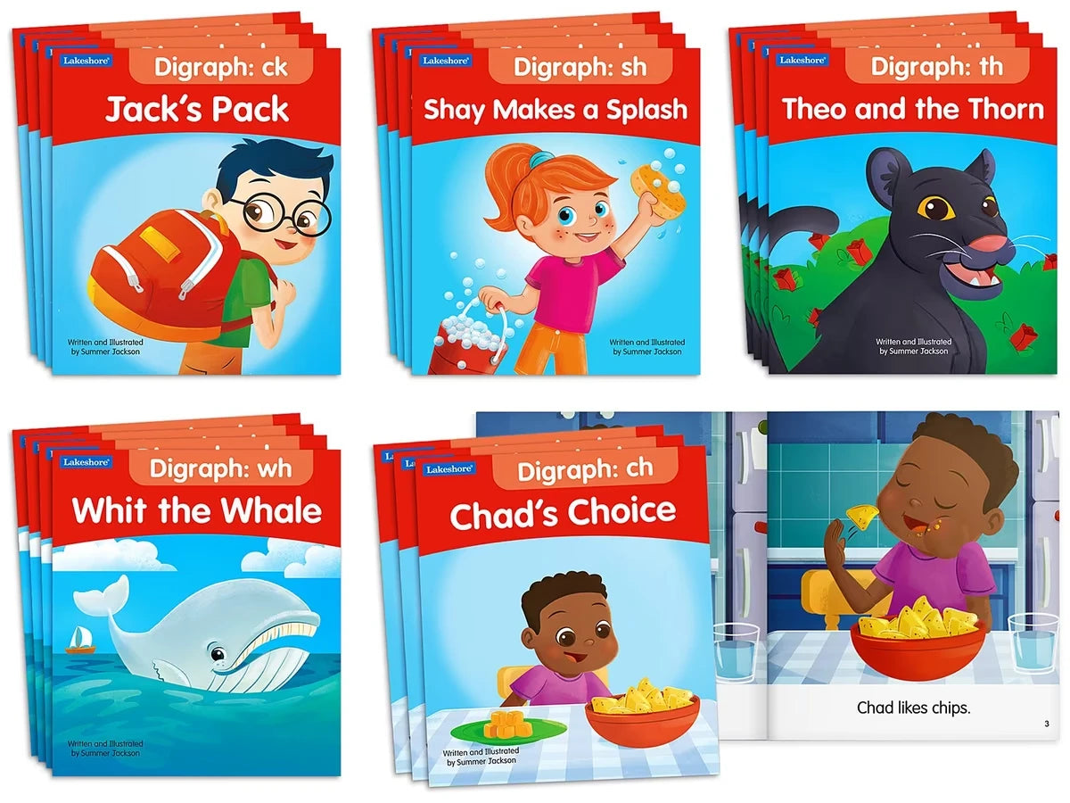 Digraphs Skill-Building Book Set - US 7006