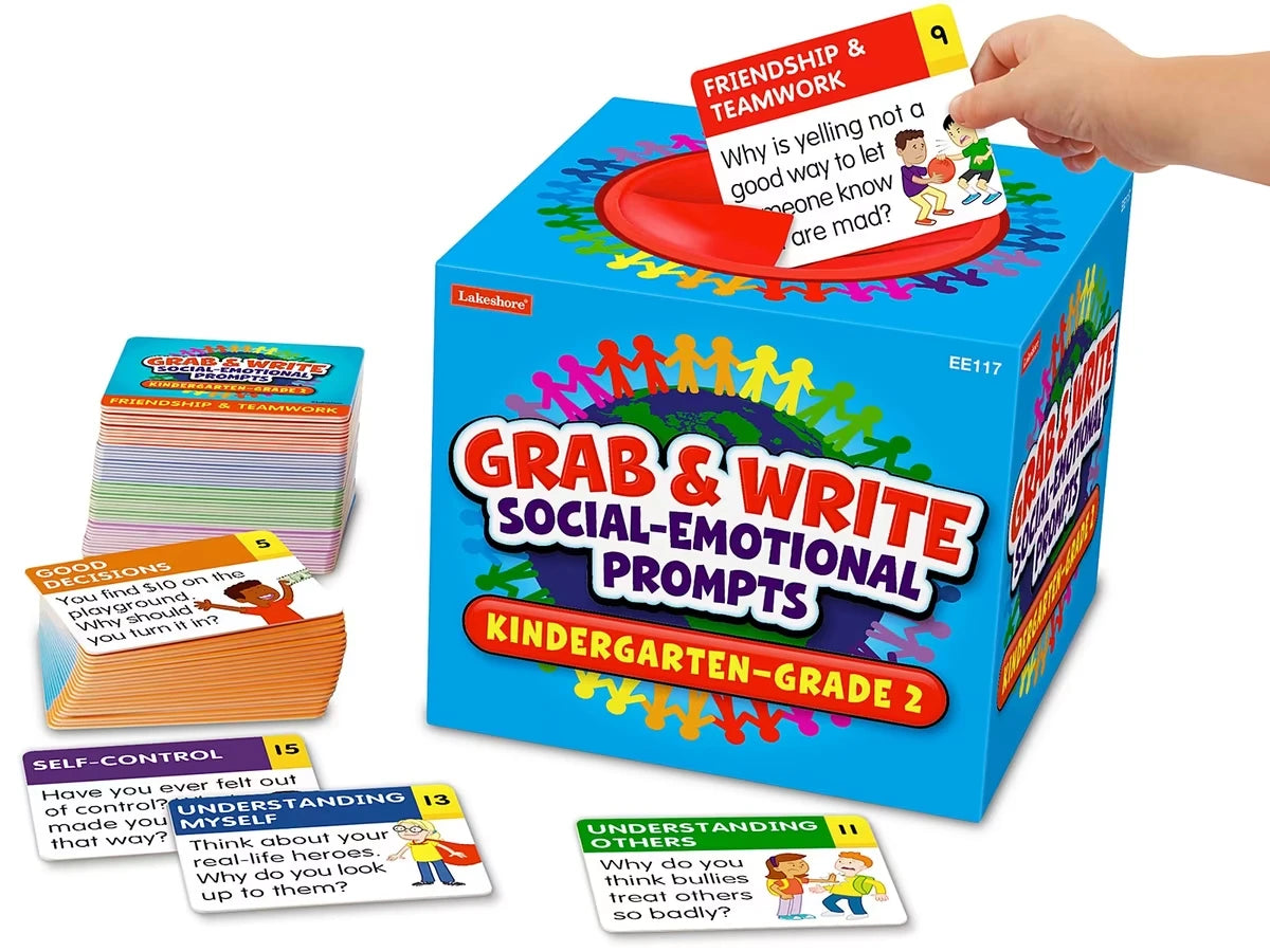 Grab & Write Social-Emotional Prompts - K-Gr. 2 - US 7085