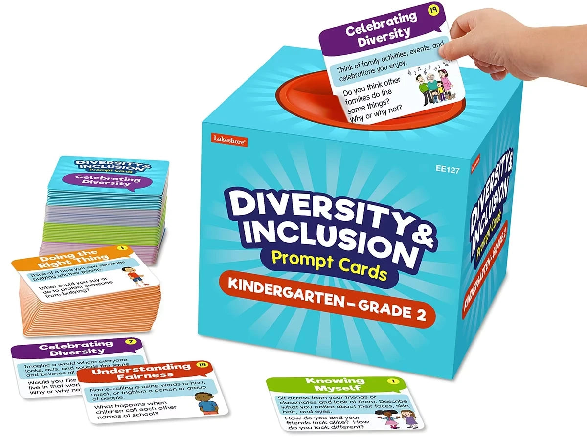 Diversity & Inclusion Prompt Cards - K-Gr. 2 at Lakeshore Learning - US 6038