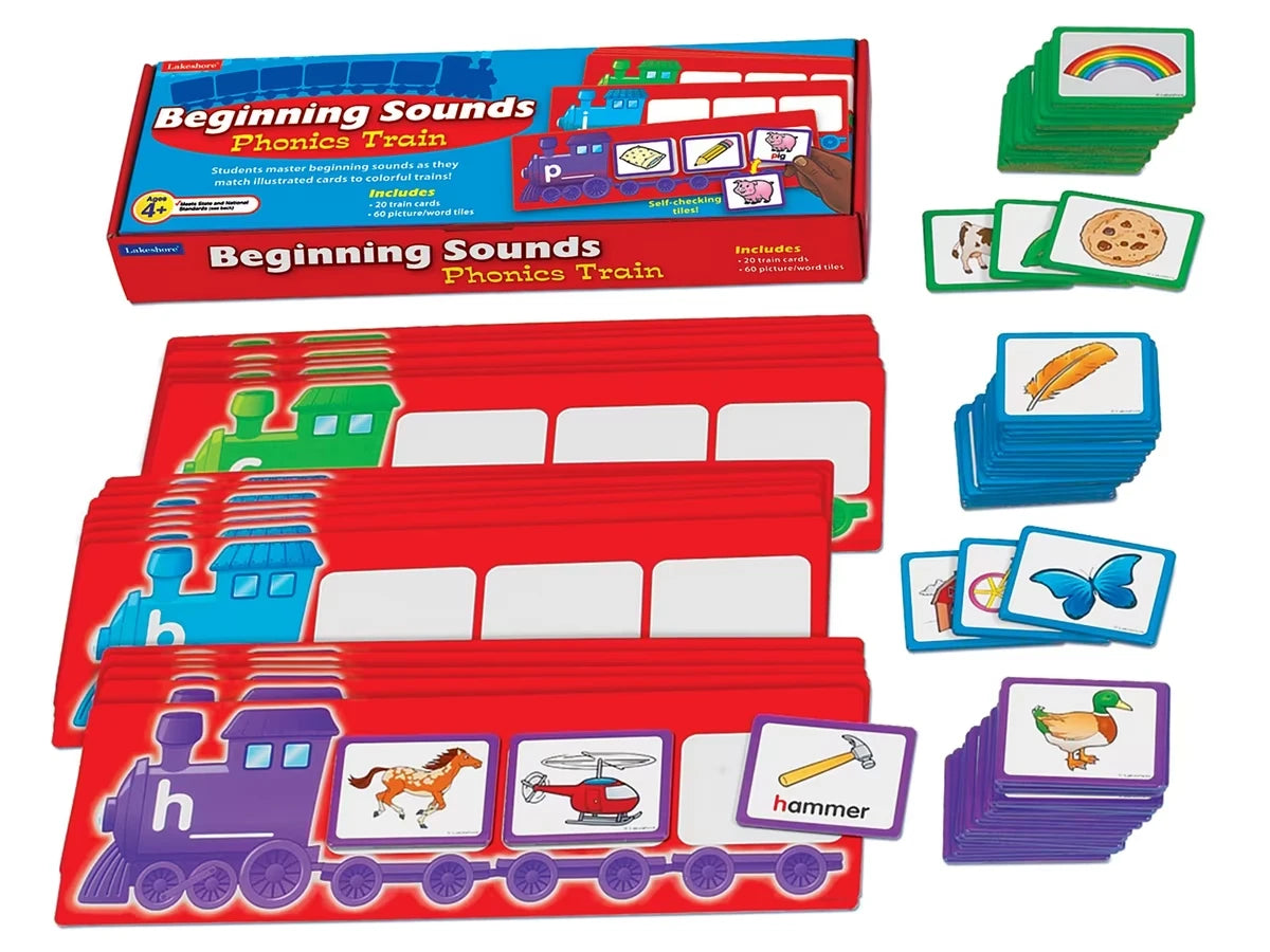 Beginning Sounds Phonics Train - US 5976