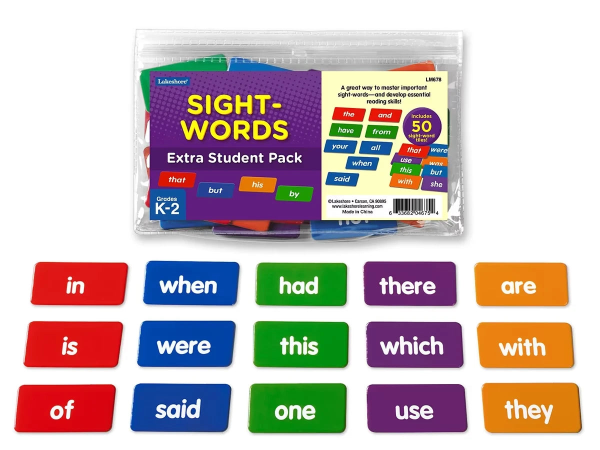 Sight-Words Hands-On Student Pack - US 1178
