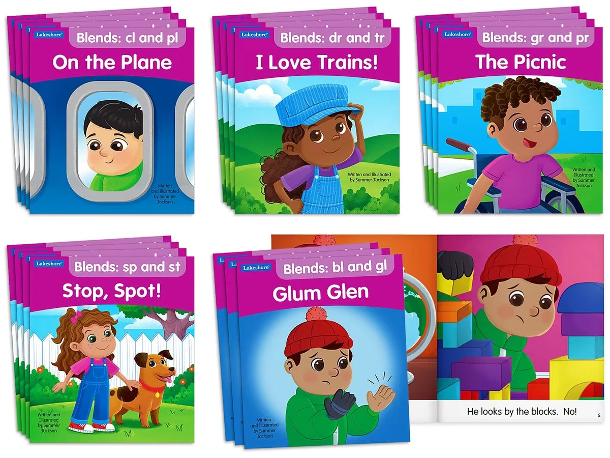 Blends Skill-Building Book Set - US 1084