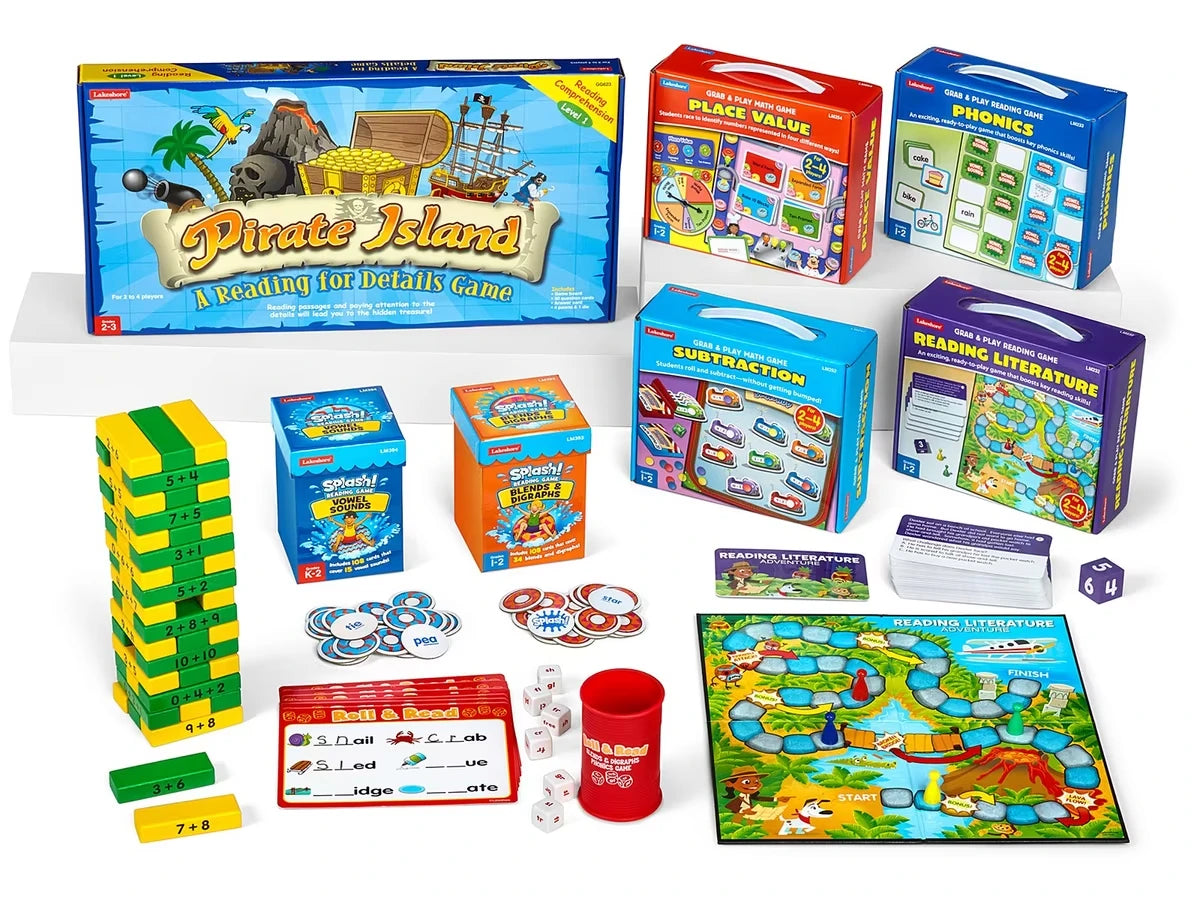 Foundational Skills Games Bundle - Gr. 1-2 - US 3958