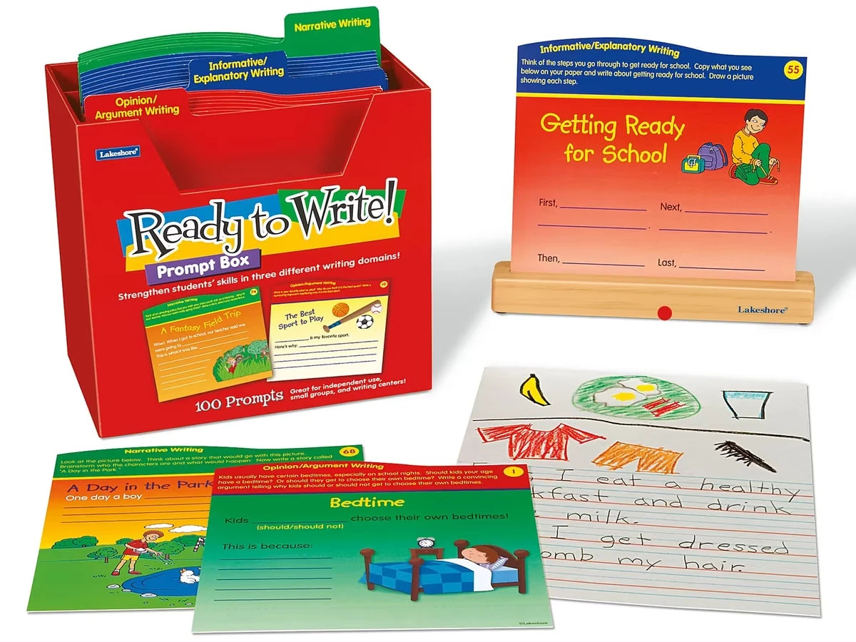 Ready to Write! Prompt Box - Gr. 2-3 - US 4053