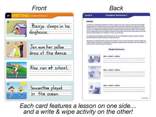 English Language Development Activity Cards - Level 4 - US 8235