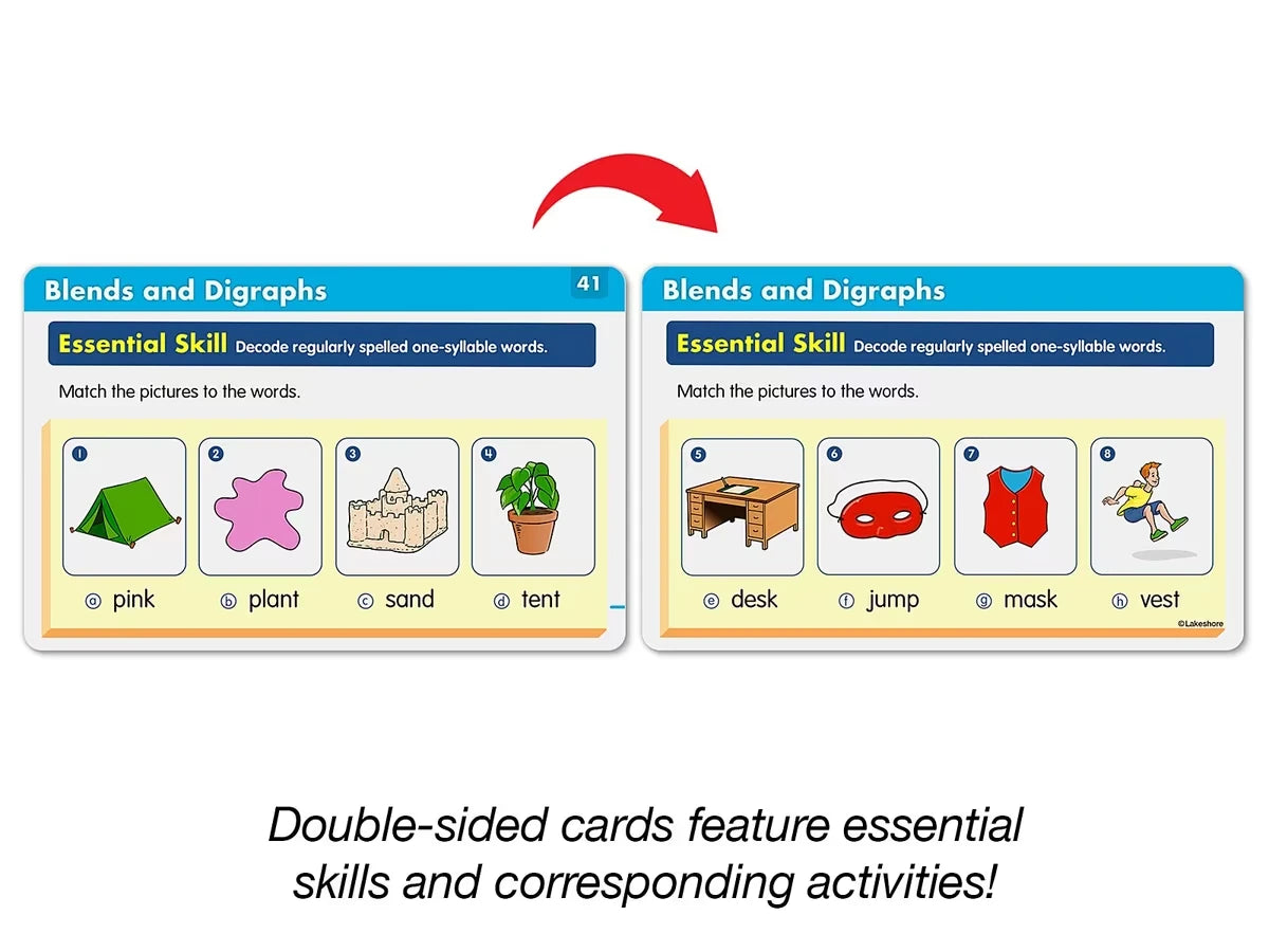 Bridge the Gap! Language Practice Cards - Gr. 1 - US 7895