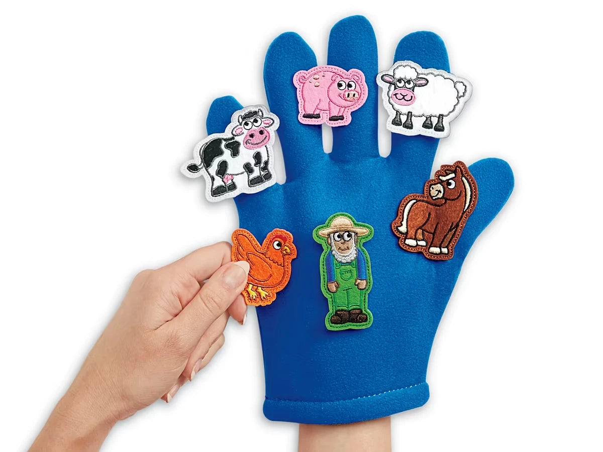 Old MacDonald Storytelling Puppets - US 9370