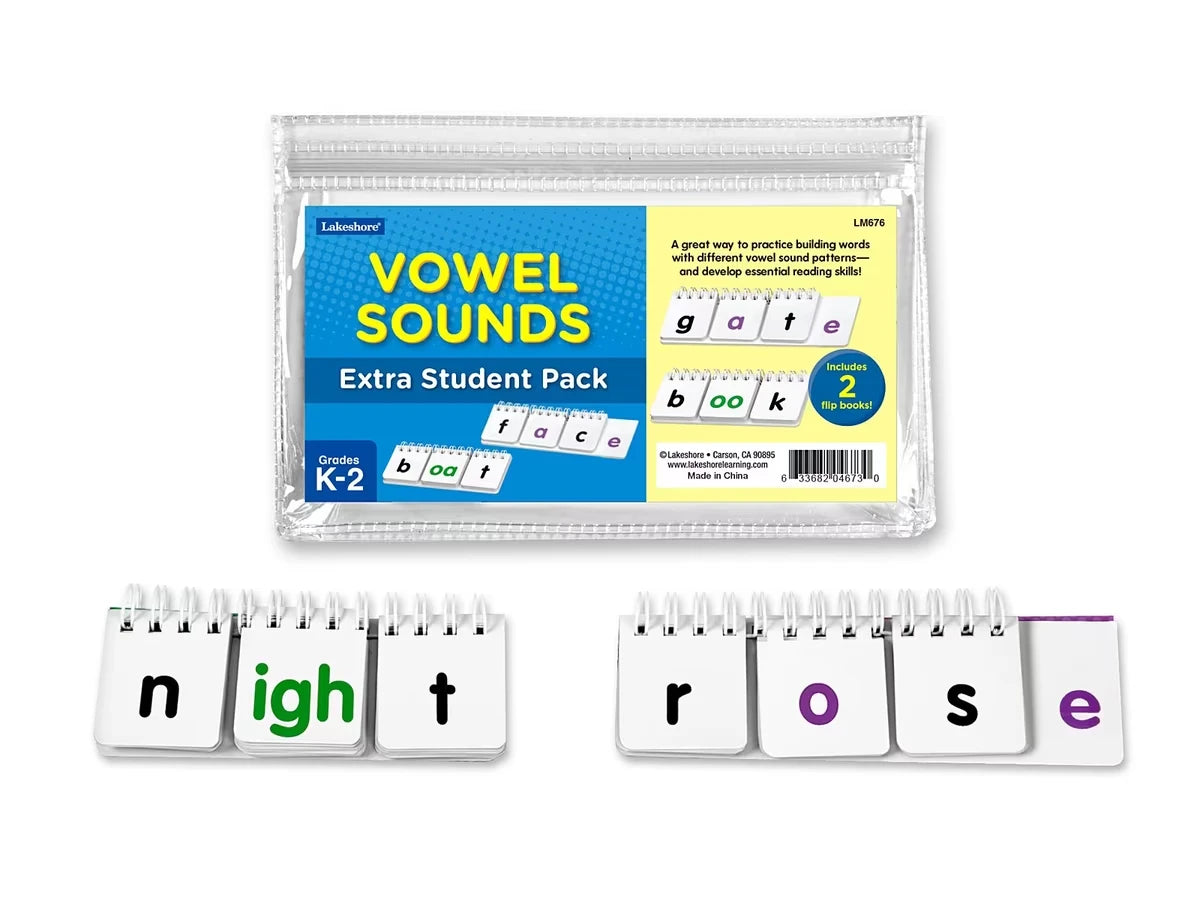 Vowel Sounds Hands-On Student Pack - US 3486