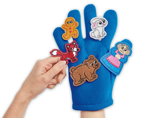 Gingerbread Man Storytelling Puppets - US 8710