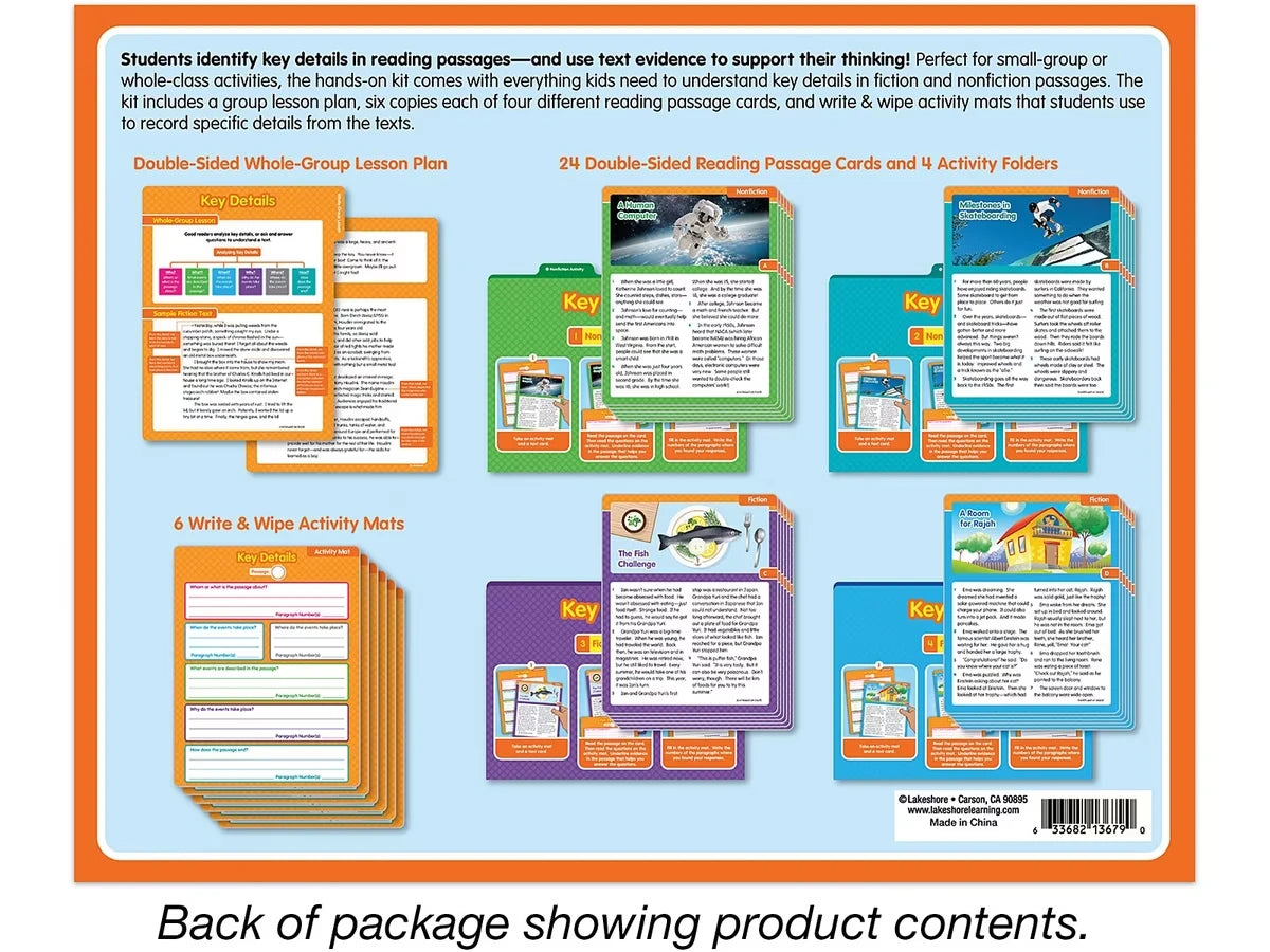 Key Details Finding Evidence Kit - Gr. 2-3 - US 1021