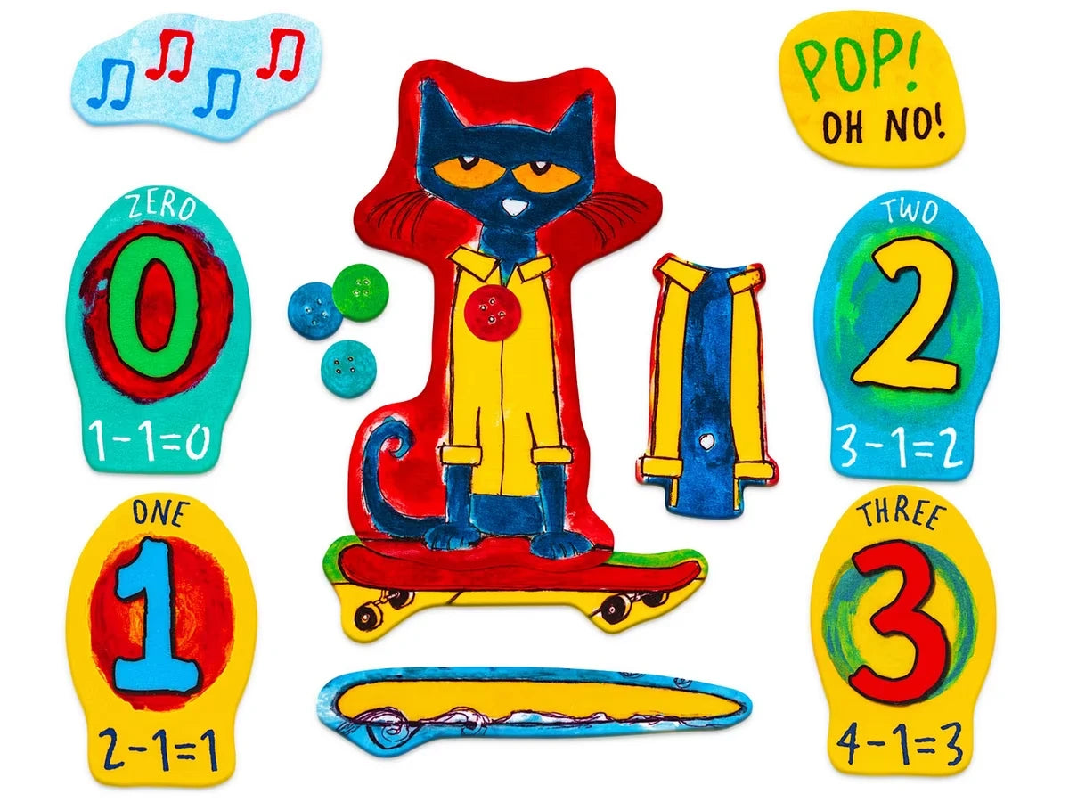 Pete the Cat® and His Four Groovy Buttons Felt Kit - US 1300