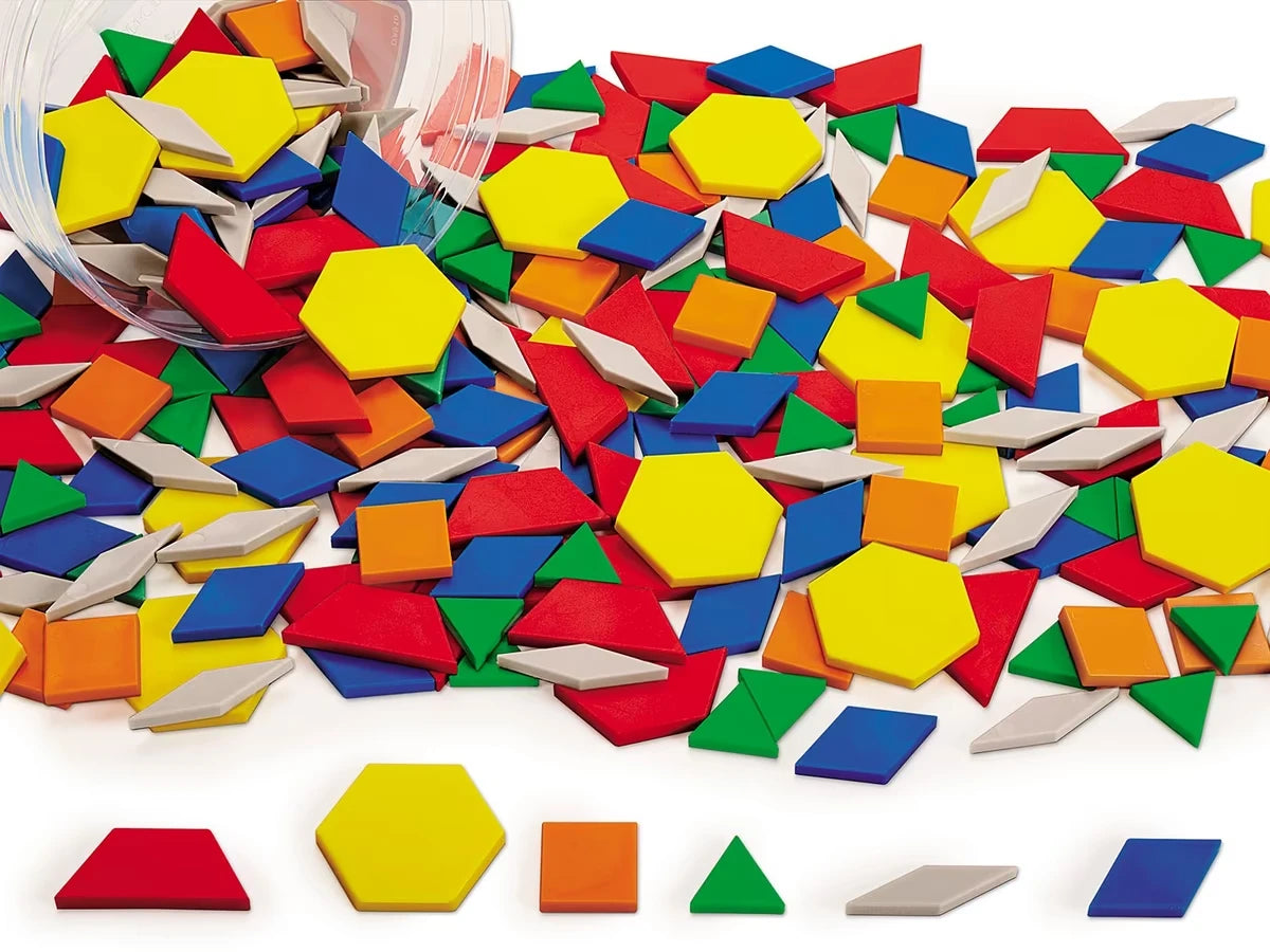 Plastic Pattern Blocks - US 3190