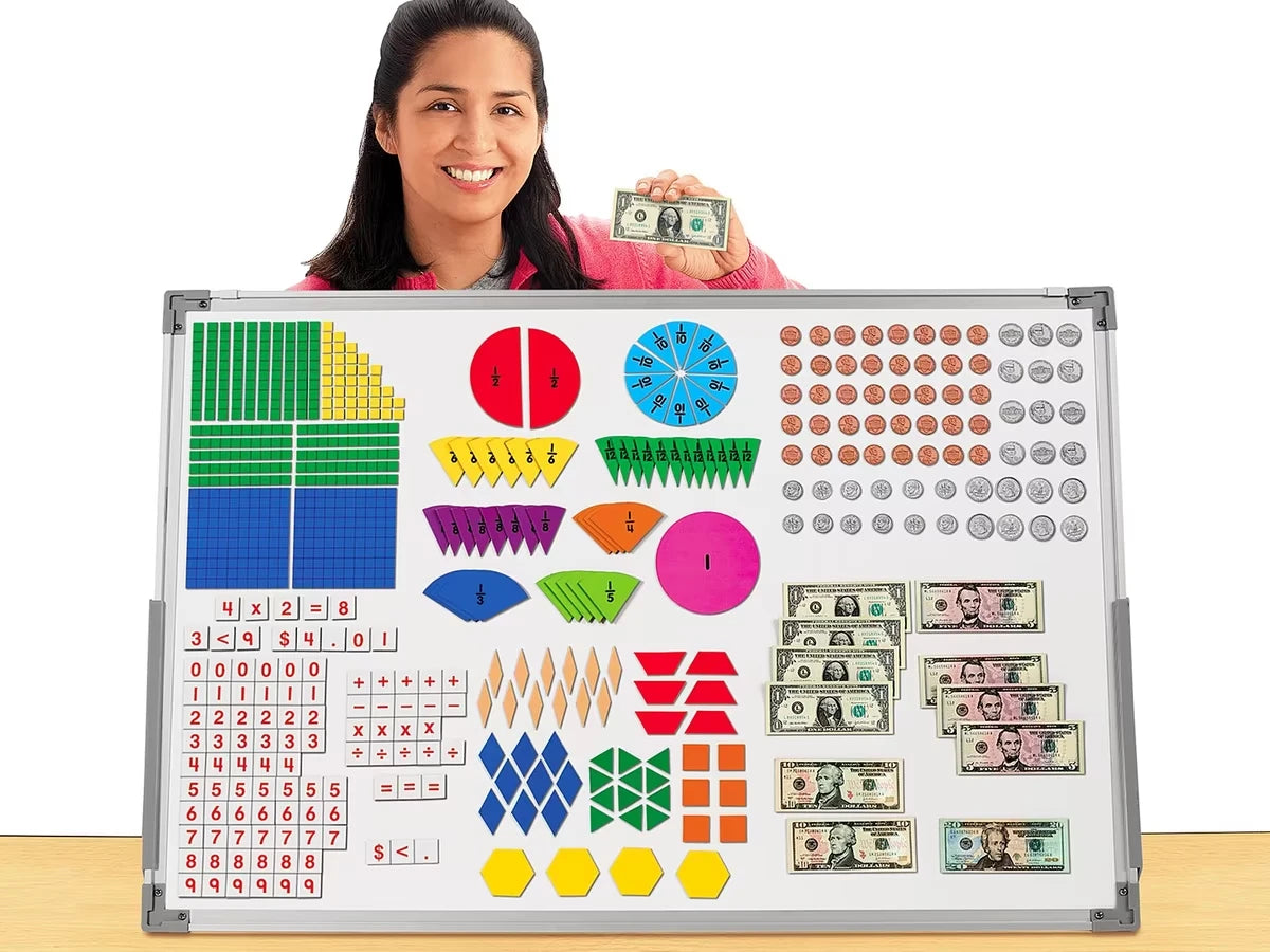 Magnetic Math Manipulatives Library - US 8183