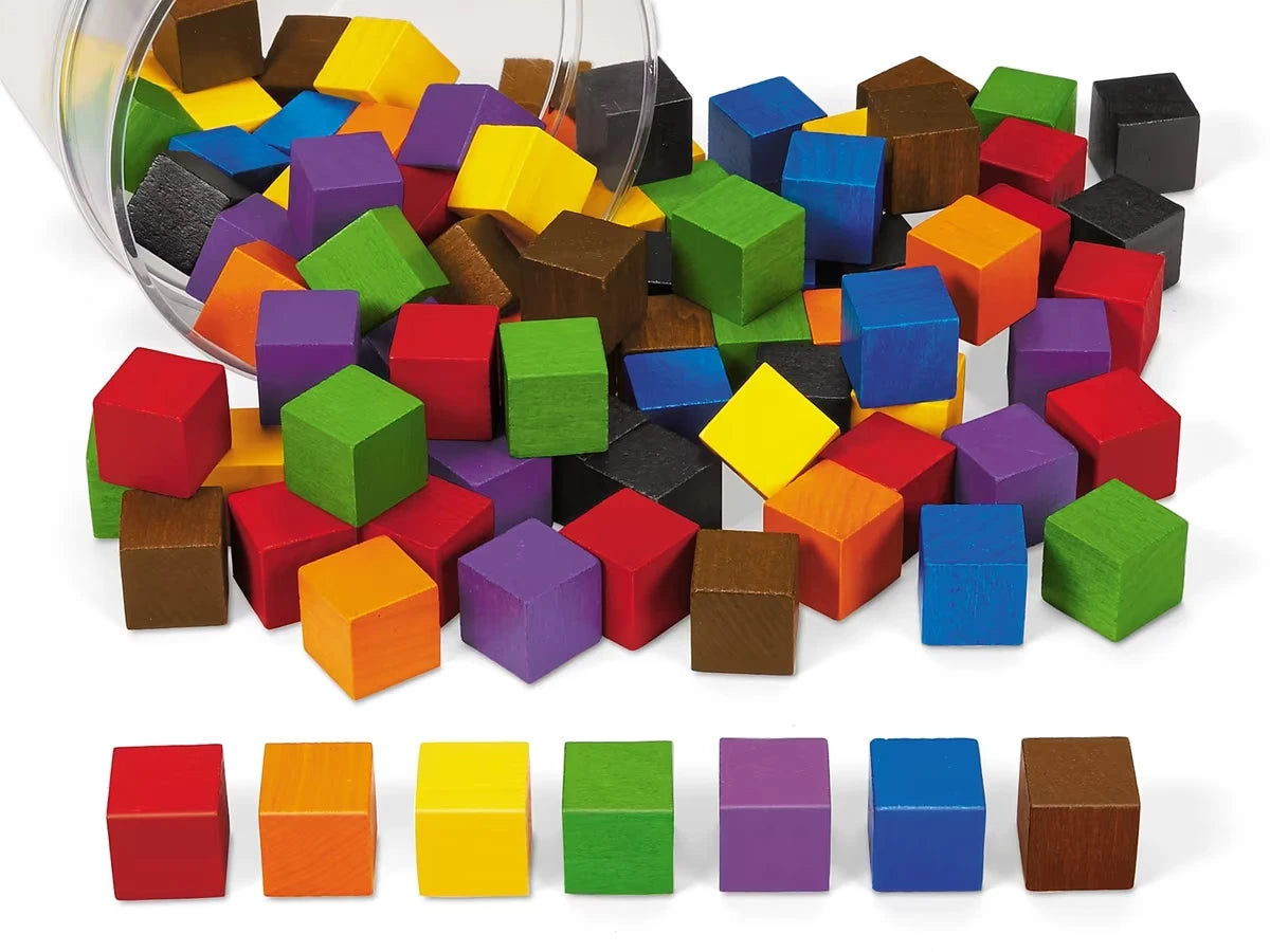 1" Color Cubes - US 3436