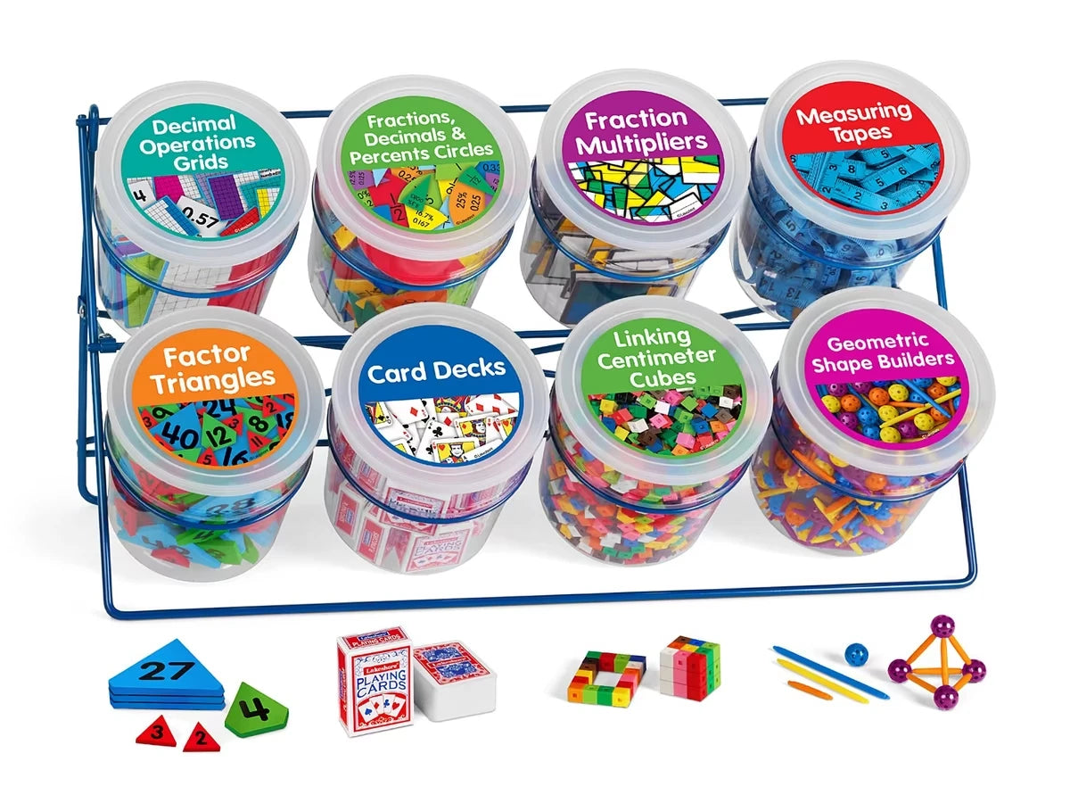 Upper Grades Math Manipulative Library - US 6932