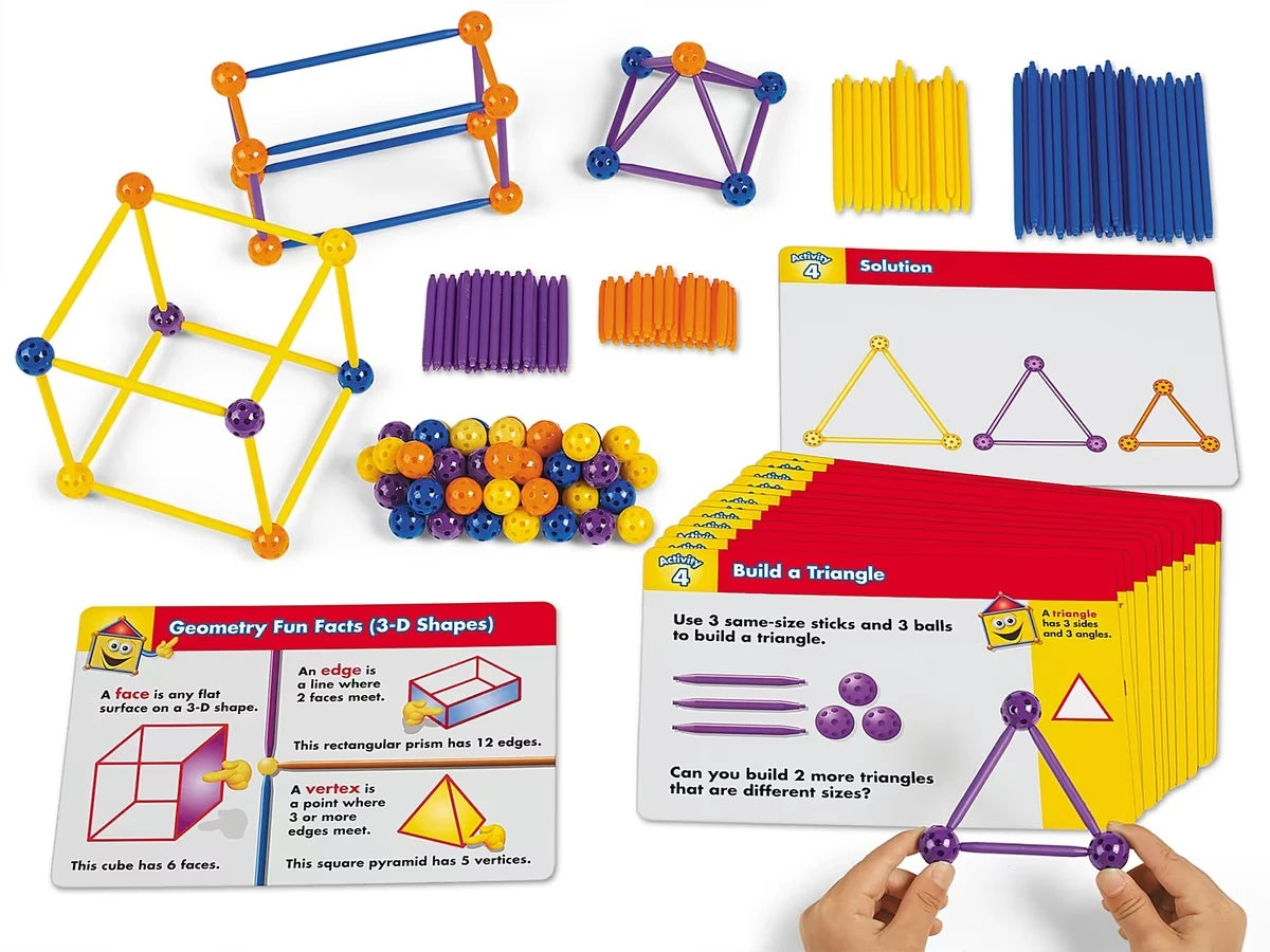 Build & Learn Geometric Shapes Kit - US 1359