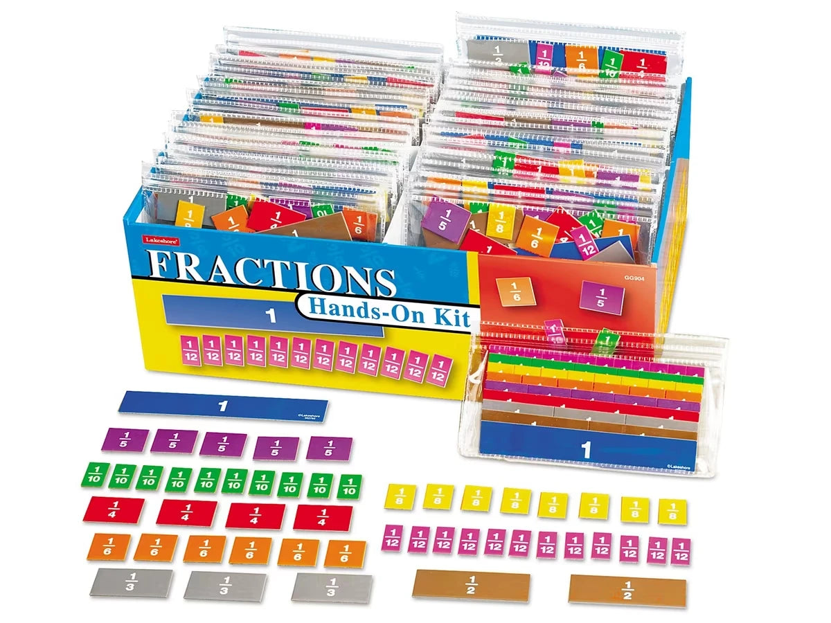 Fractions Hands-On Teaching Kit - US 3588