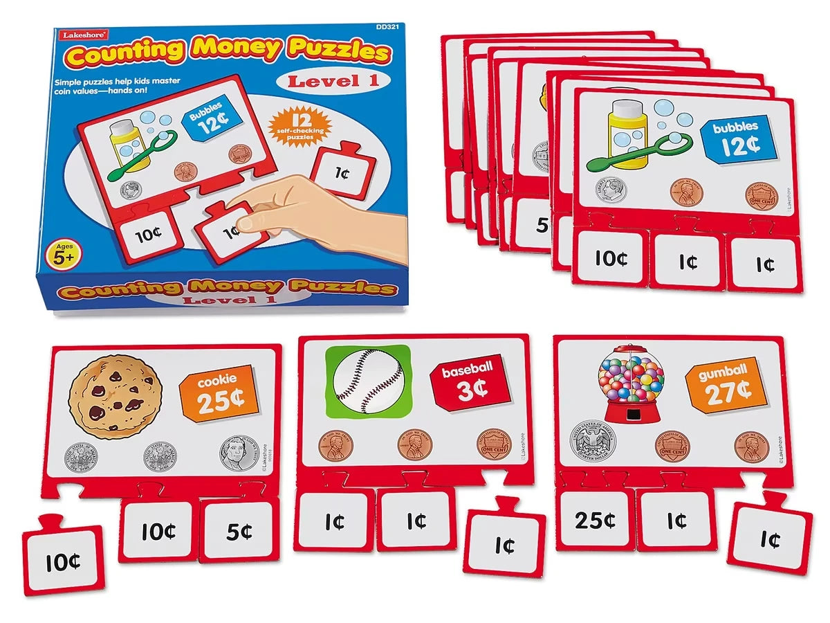 Counting Money Puzzles - Level 1 - US 2387
