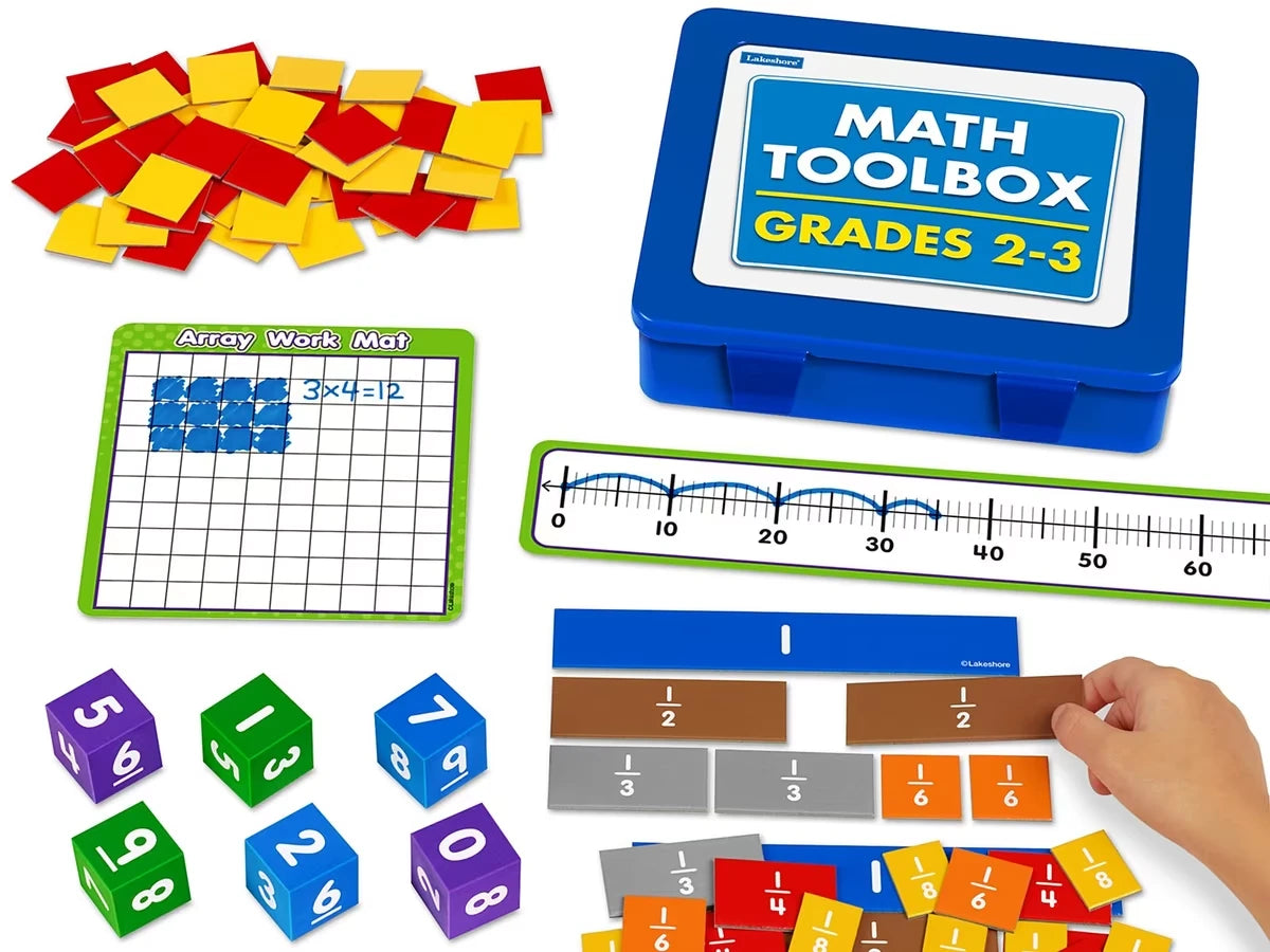 Math Manipulative Toolbox - Gr. 2-3 - US 6996