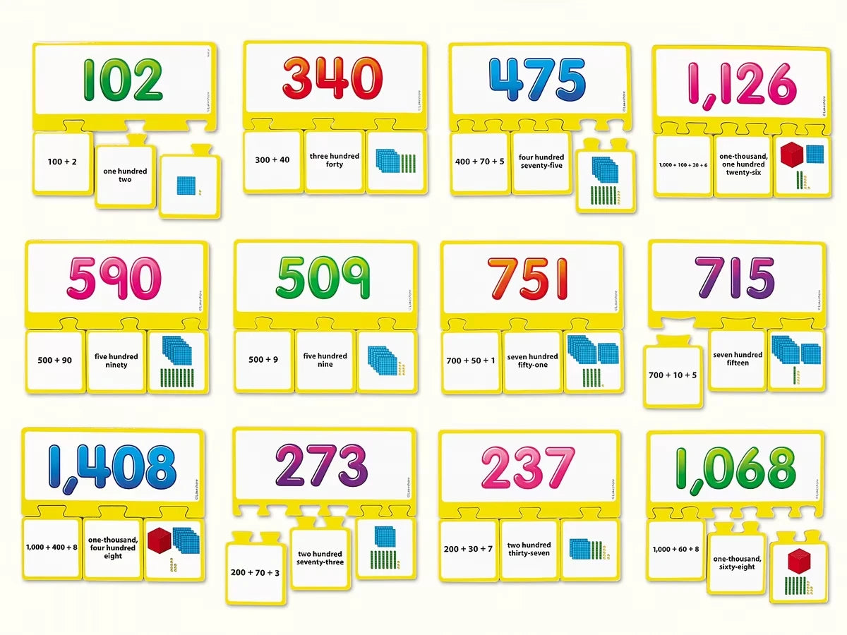 Place Value Equivalency Puzzles - US 7401