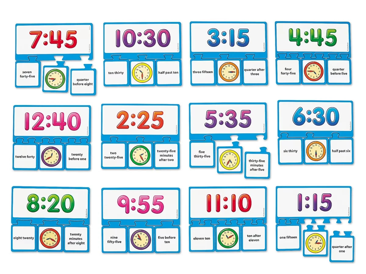 Time Equivalency Puzzles - US 1376